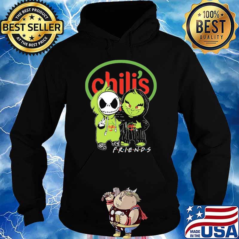 Official jack Skellington Grinch Chili's shirt