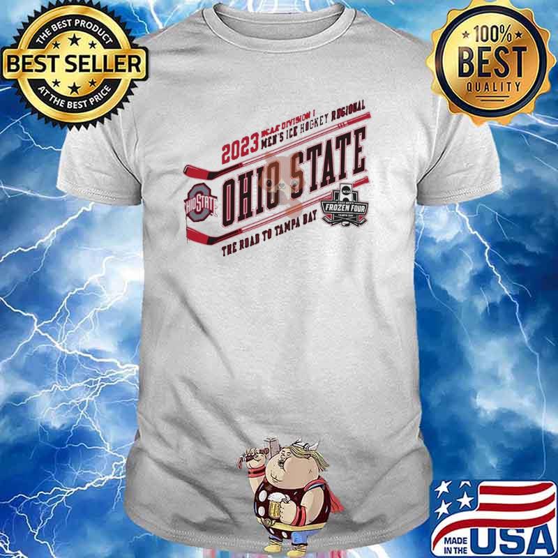 Ohio State Buckeyes 2023 NCAA Division I Men’s Ice Hockey Regional Shirt