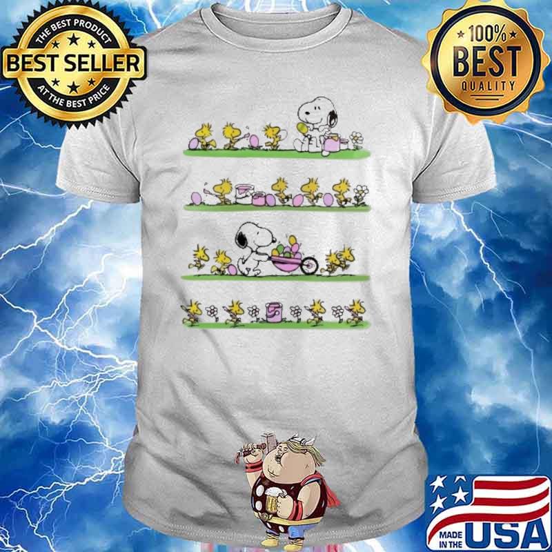 Snoopy and woodstocks Easter shirt