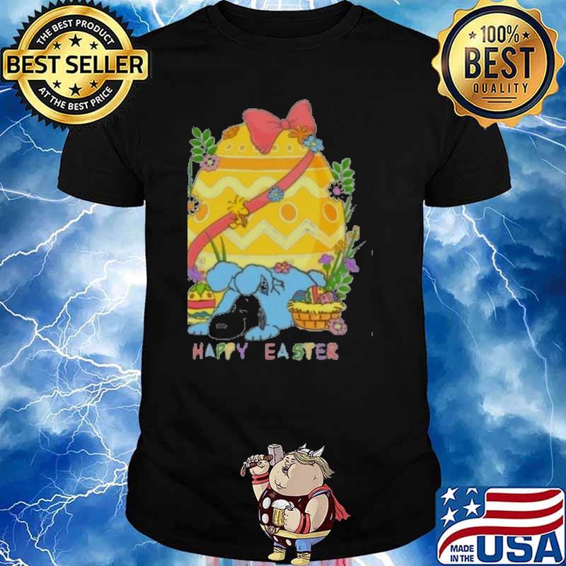 Snoopy happy easter and woodstocks shirt