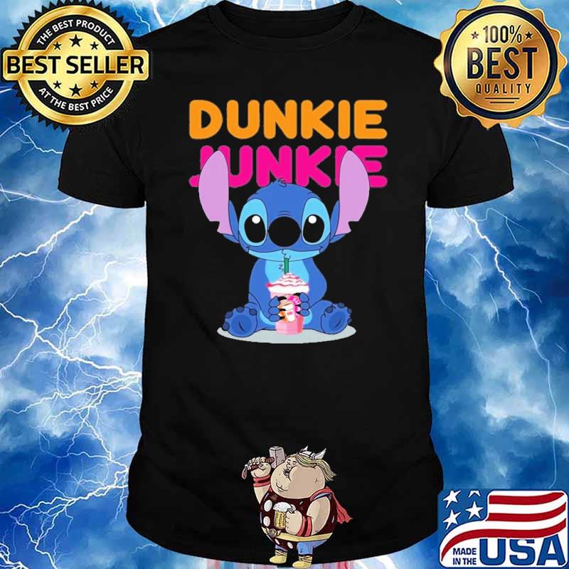 Stitch hug Dunkie Junkie shirt