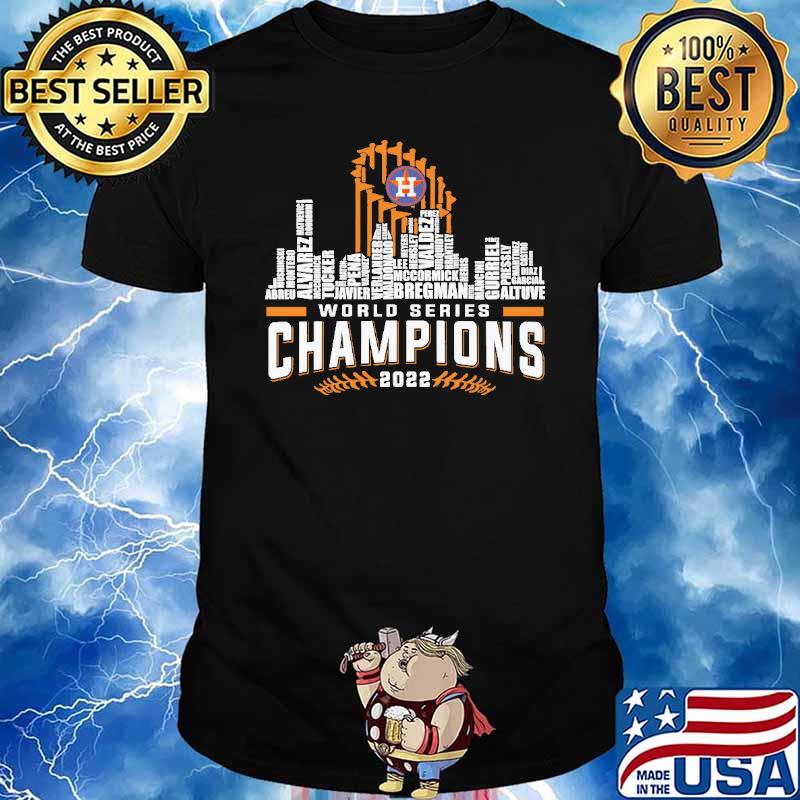World series champions 2022 Houston Astros shirt
