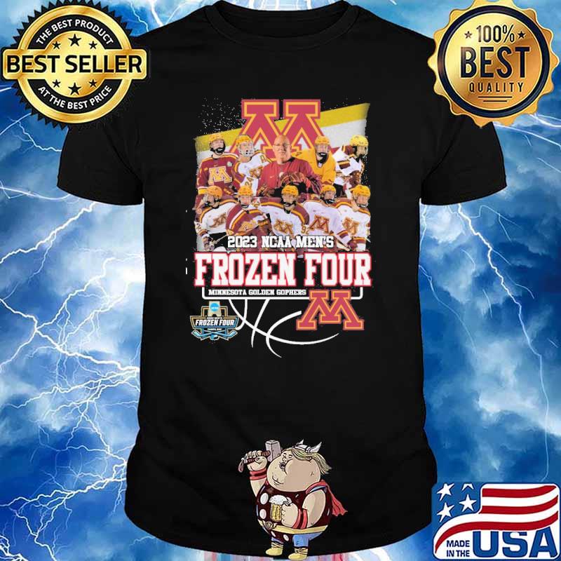 2023 NCAA men's Frozen Four Minnesota golden gophers shirt