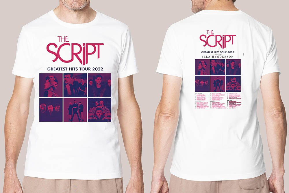 Greatest hits tour 2022 the script greatest Ella Henderson shirt - Image 3