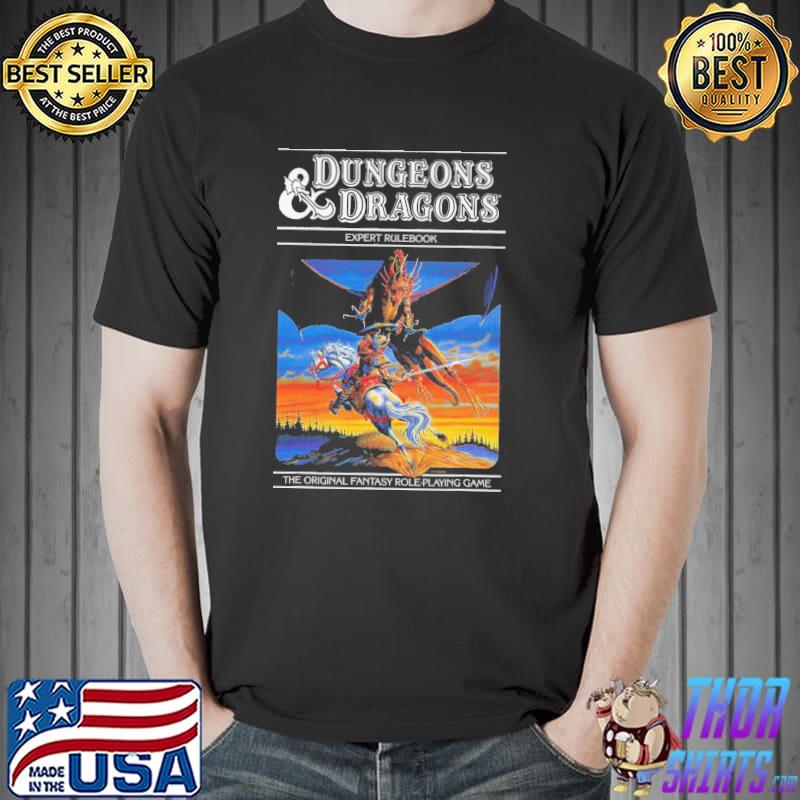 Advanced dungeons and dragons expert rulebook the original fantasy role playing game shirt