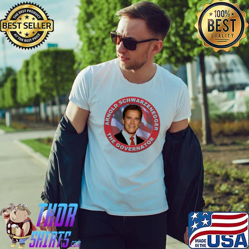 Arnold Govenator Schwarzenegger Ash Grey Shirt