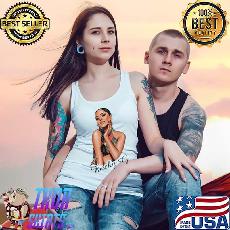 Becky G hand drawn girl s Tank Top