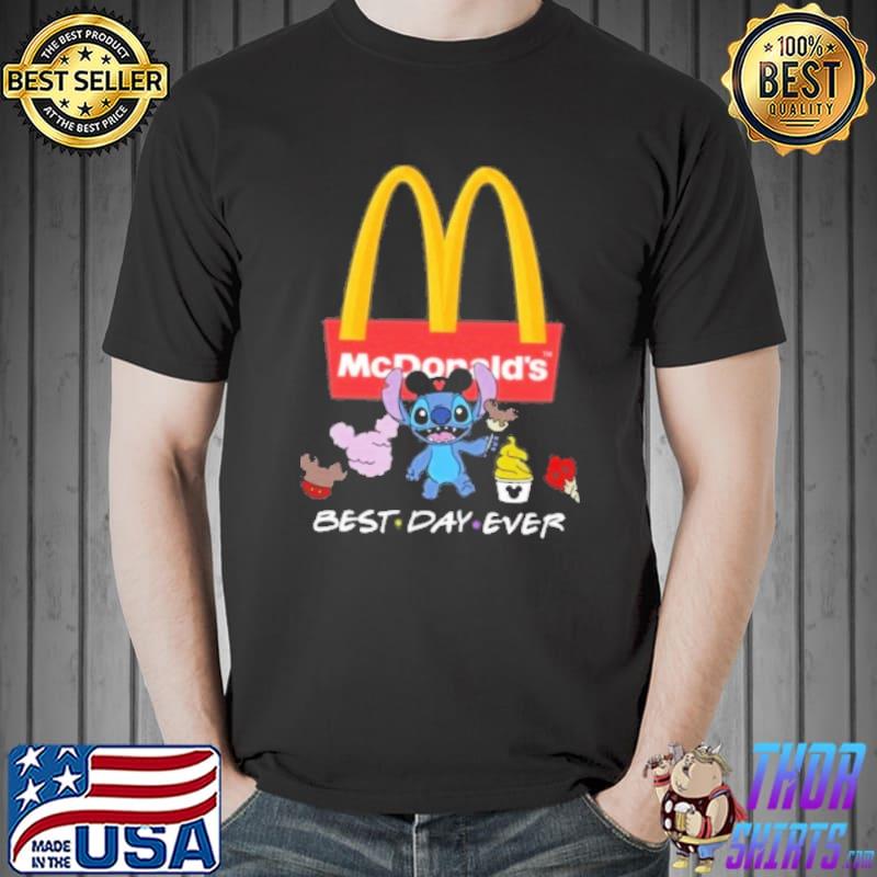 Best day ever McDonald's Stitch shirt