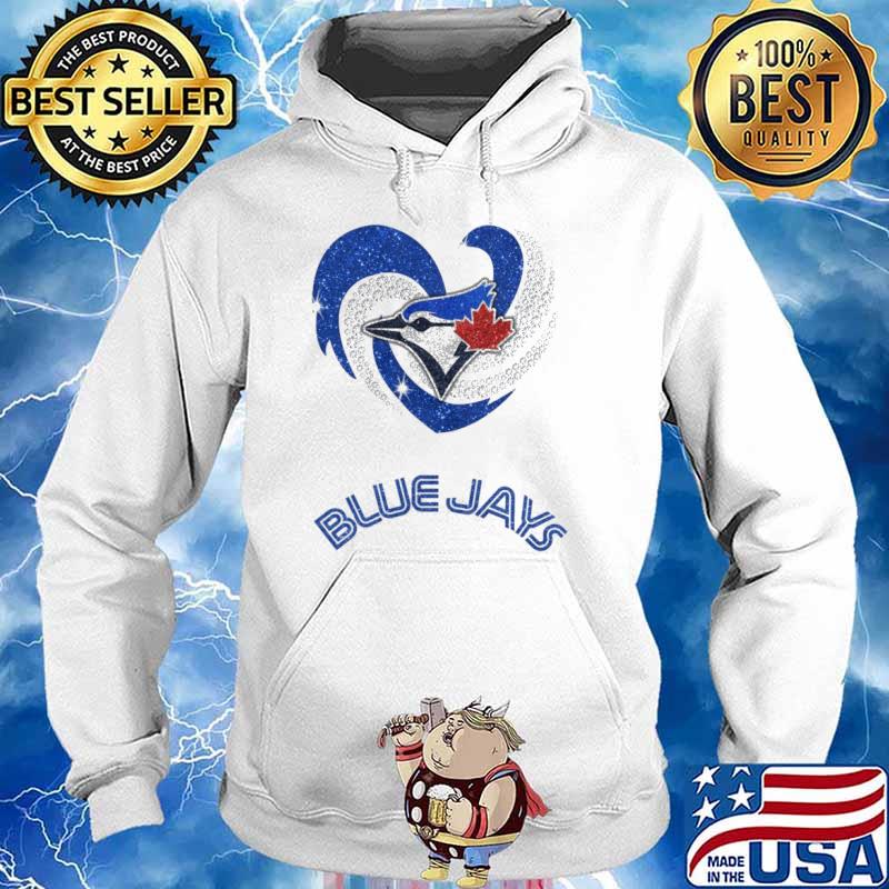 Toronto Blue Jays diamond heart logo 2023 shirt, hoodie, sweater, long  sleeve and tank top