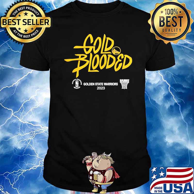 Gold Blooded Warriors Sweatshirt Cheap Basketball NBA Finals 2023 Shirt -  Family Gift Ideas That Everyone Will Enjoy