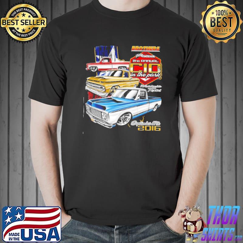 CHEVY C10 2016 brothers presents 2nd annual in the park shirt
