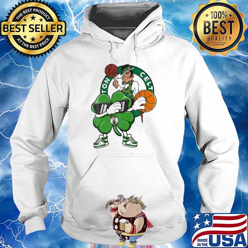 Dabbing Shamrock Boston Celtics Basketball sport s Hoodie