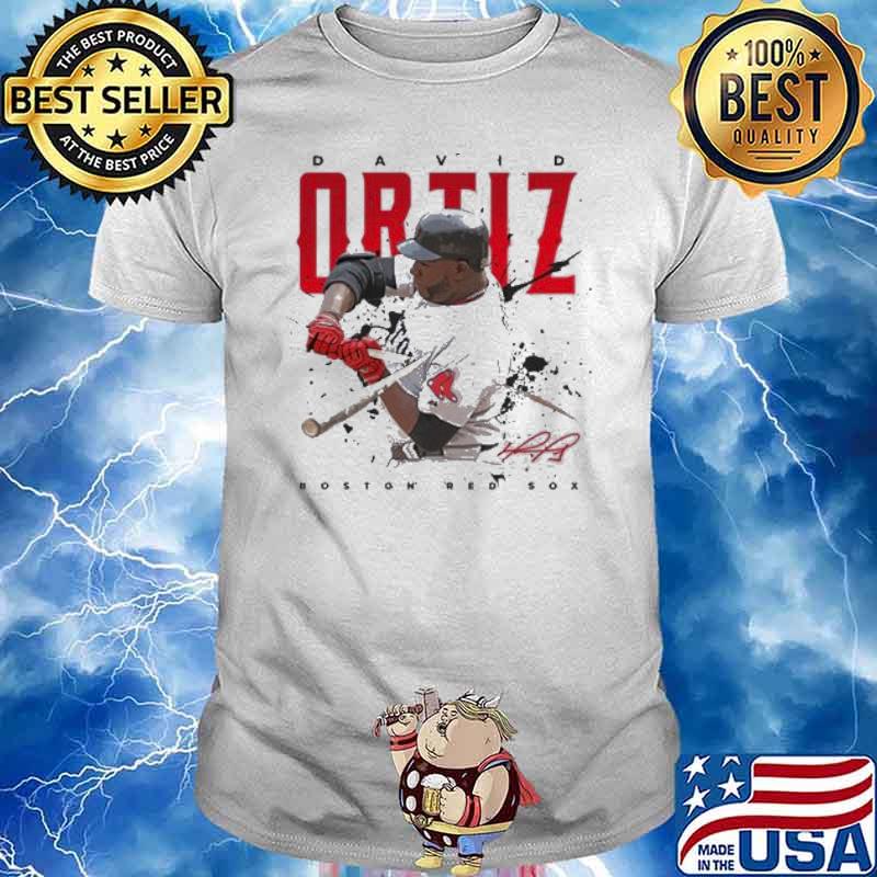 David Ortiz Boston Red Sox signature shirt