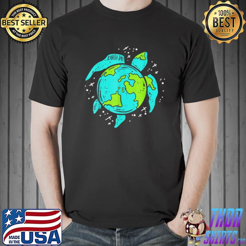 Earth Day Sea Turtle Save The Planet shirt