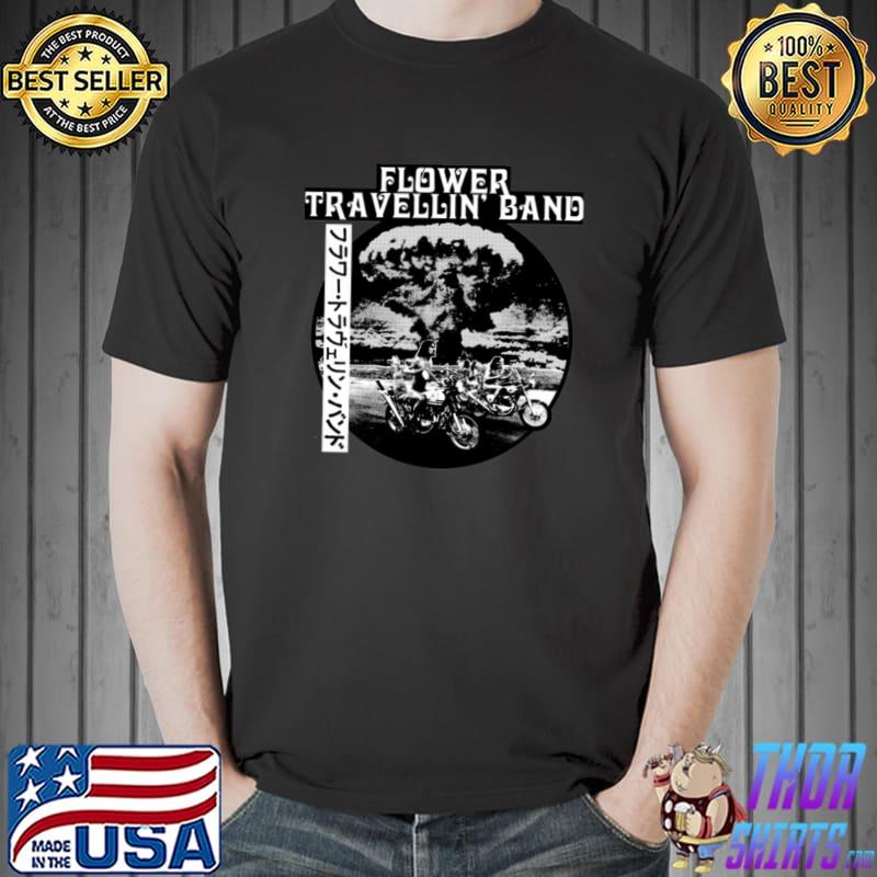 Flower Travellin Band Japanese Logo T-Shirt