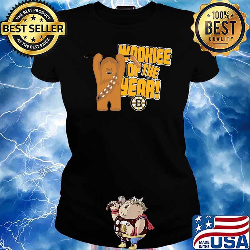 Infant Boston Bruins Black Star Wars Wookie of the Year s Ladies tee