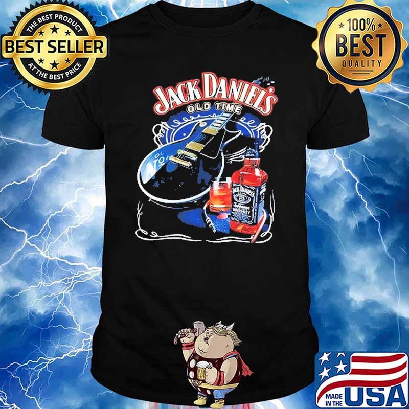 Jack Daniel's old time guitar shirt