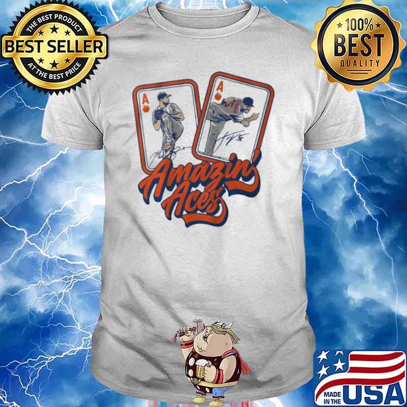 Justin Verlander And Max Scherzer Amazing Aces signature shirt