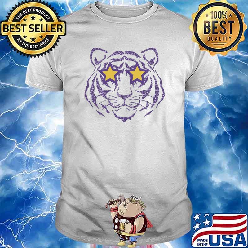 LSU Tailgate Star Eye Of The Tiger LSU Tigers Comfort Colors shirt