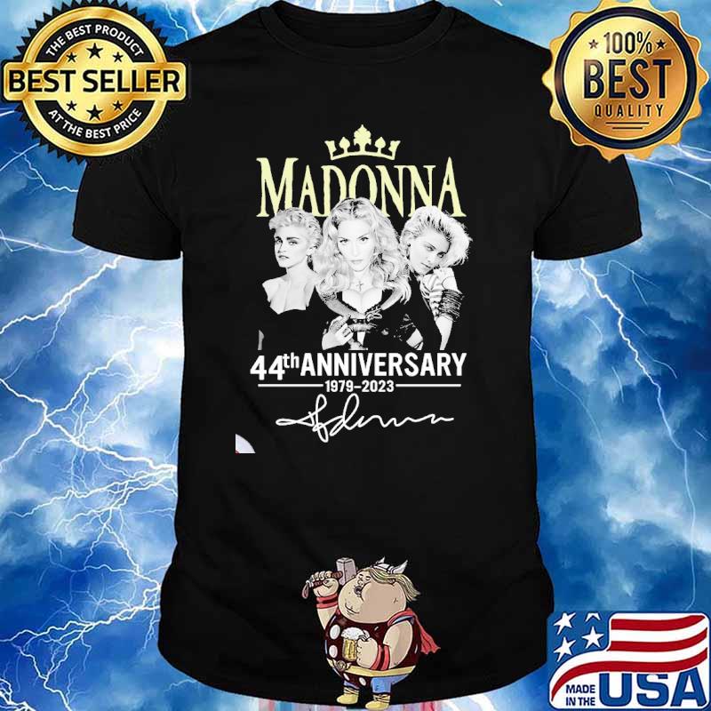 Madonna 44th 1979-2023 Anniversary Signature Shirt