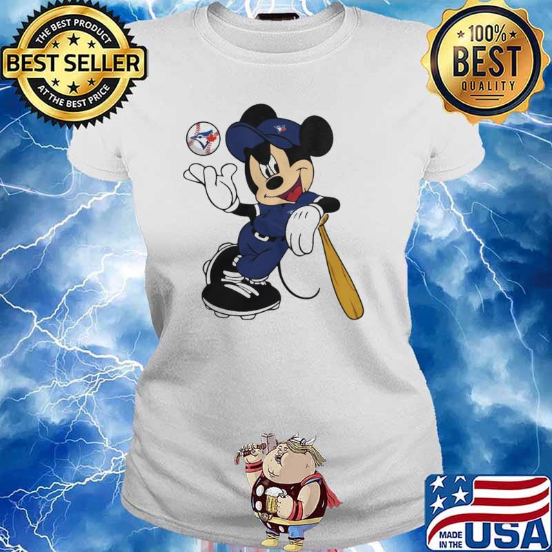 Mickey mouse Blue Jays s Ladies tee