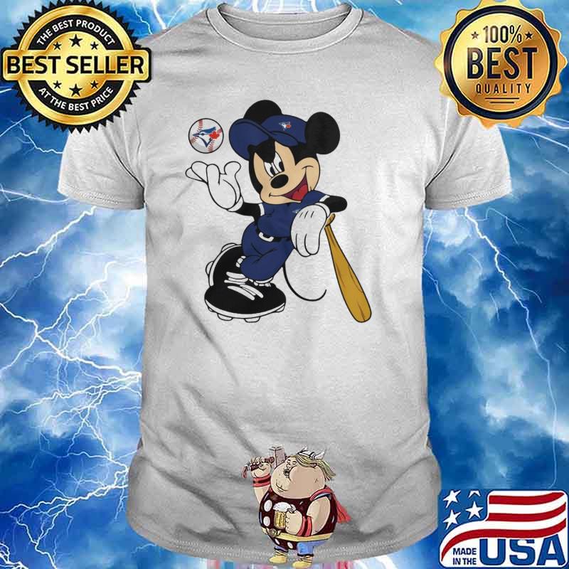Mickey mouse Blue Jays shirt