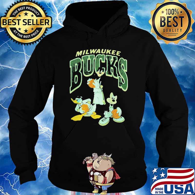 Milwaukee bucks junk food mickey squad disney s Hoodie