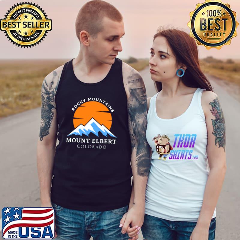 Mount Elbert Colorado Rocky Mountains Sunset T-Shirt Tank Top