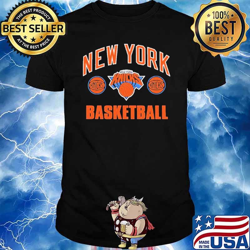 New Era New York Knicks NBA Black T-Shirt