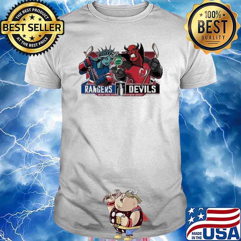 New york rangers vs new jersey eastern conference quater finals stanley cup playoffs shirt