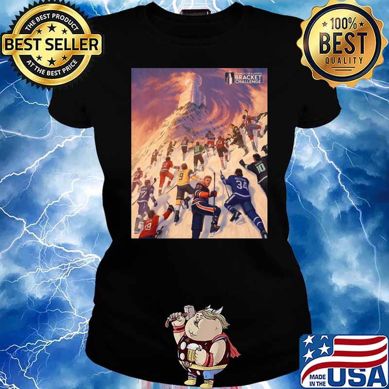 NHL 2023 Stanley Cup Playoffs Bracket Challenge sport s Ladies tee