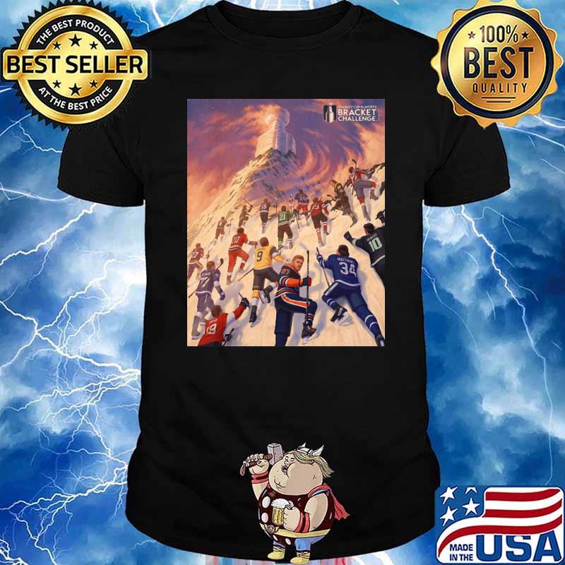 NHL 2023 Stanley Cup Playoffs Bracket Challenge sport shirt