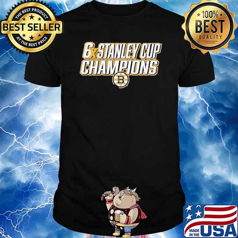 NHL Boston Bruins 6X Stanley Cup Champions Sport shirt
