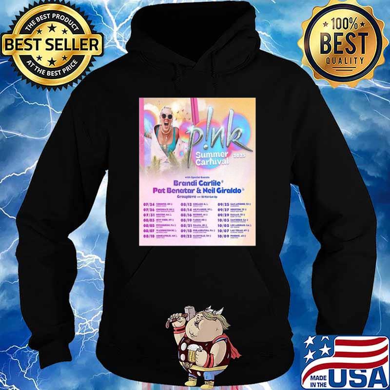 Pink summer carnival brandi carlile pat benatar and neil giraldo s Hoodie