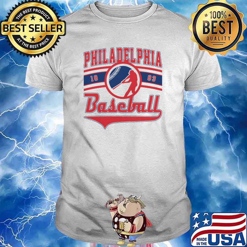 Retro Philadelphia Phillies With Baseball Est 1883 shirt