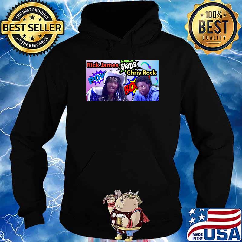 Rick James slaps Chris Rock s Hoodie