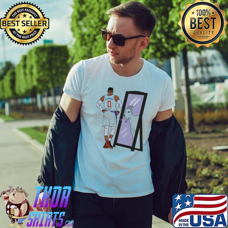 Russell Westbrook Mirror GOAT shirt