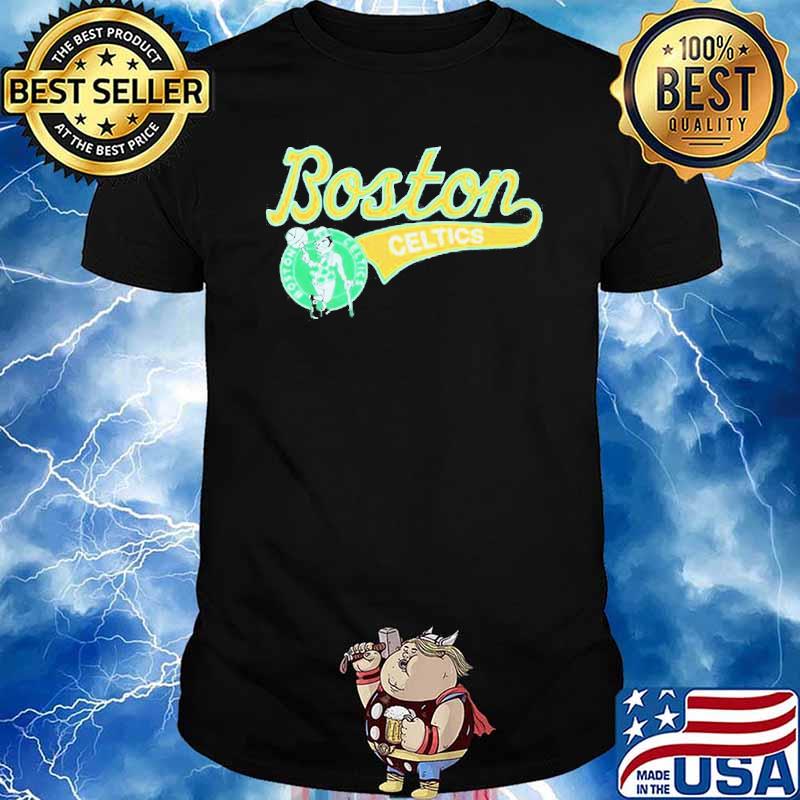 Script Boston Celtics basketball sport Shirt