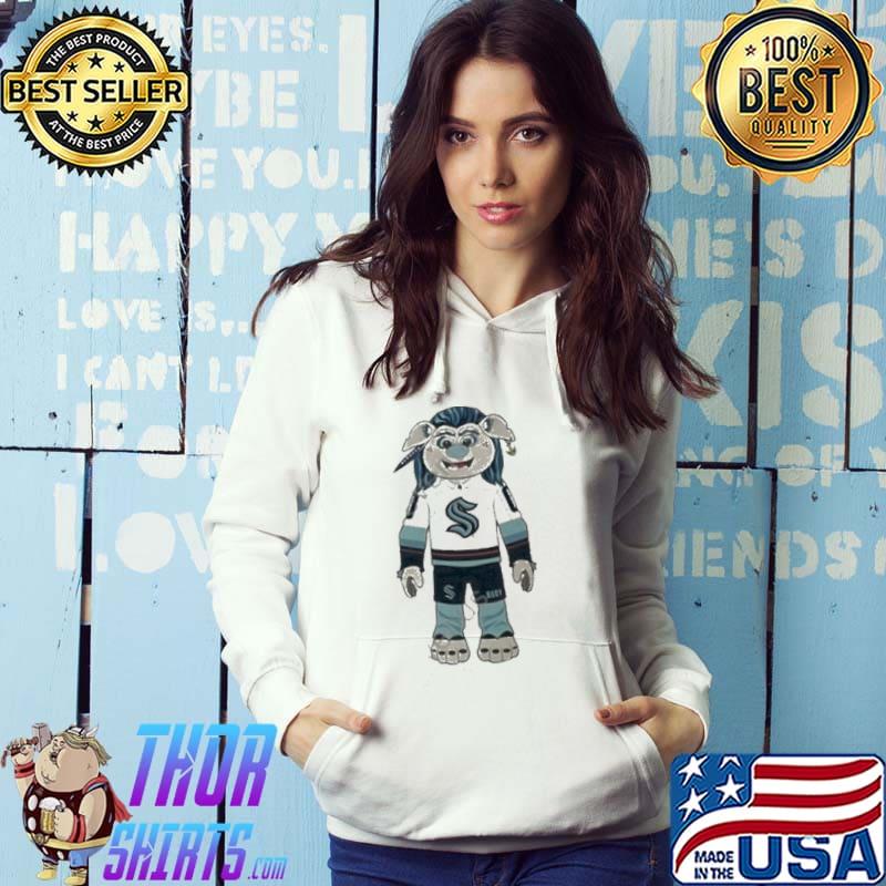 Seattle Kraken Fanatics Mascot 2023 sport s Hoodie