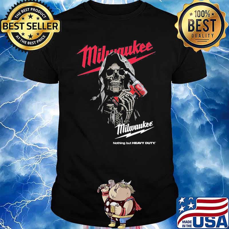 Skull Milwaukee nothing but heavy duty shirt