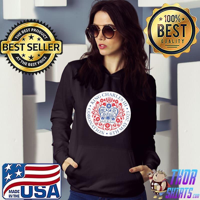 The Coronation Emblem King Charles Iii Crown 6Th May 2023 Uk England s Hoodie