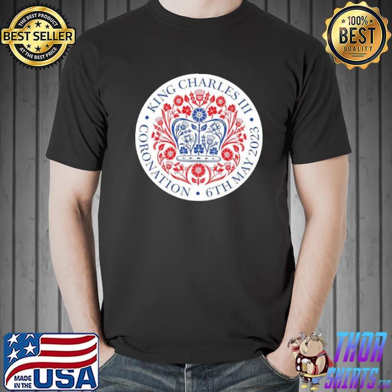 The Coronation Emblem King Charles Iii Crown 6Th May 2023 Uk England shirt