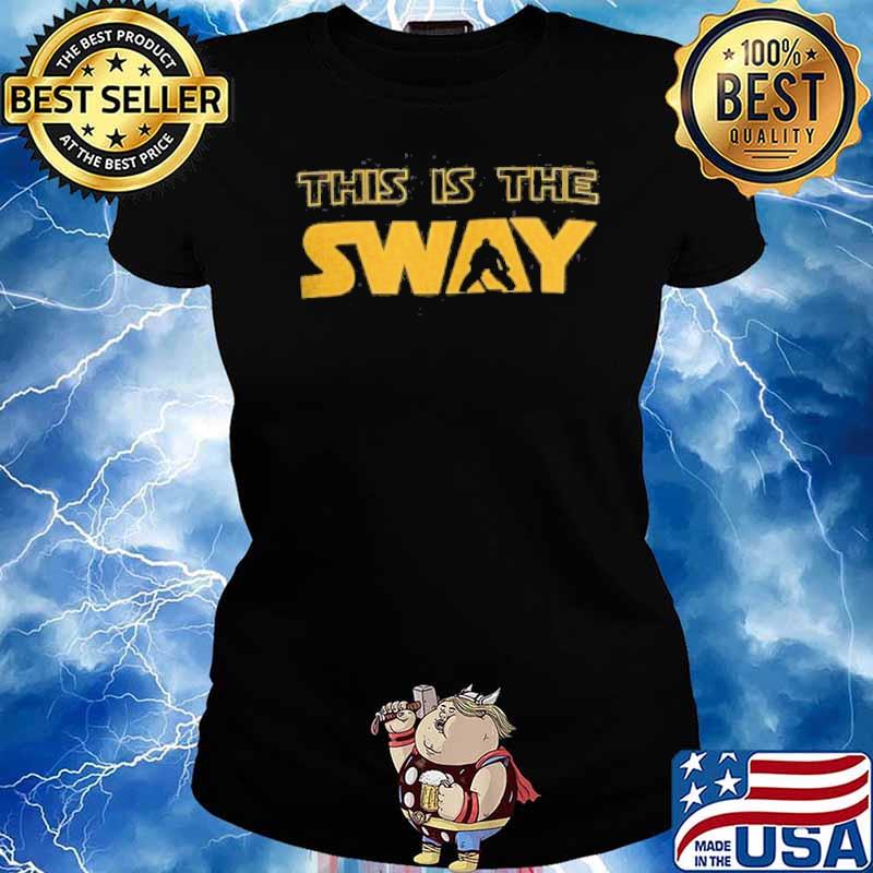 This is the sway hockey s Ladies tee
