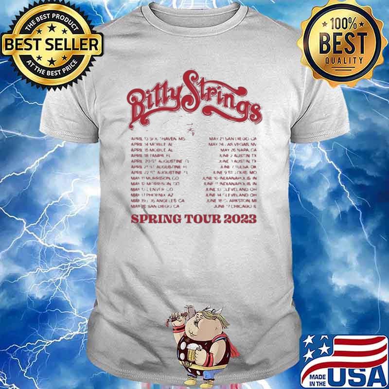 Top billy Strings Spring Tour 2023 Script april Shirt