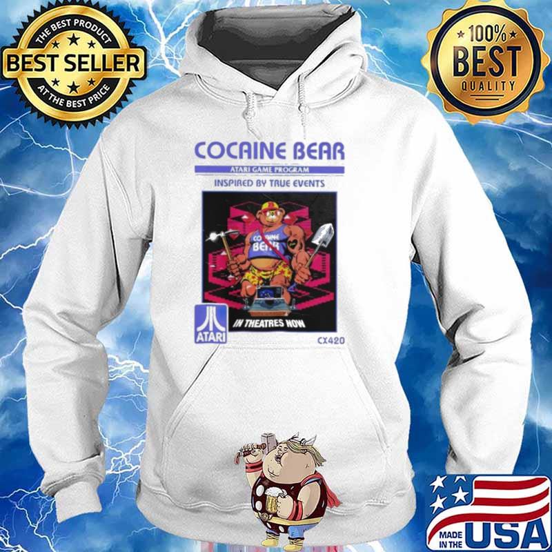 Top cocaine Bear inspired by true events in theatres now s Hoodie