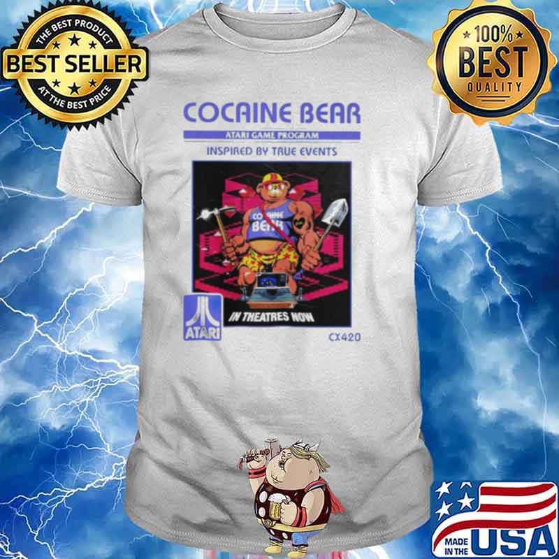 Top cocaine Bear inspired by true events in theatres now shirt