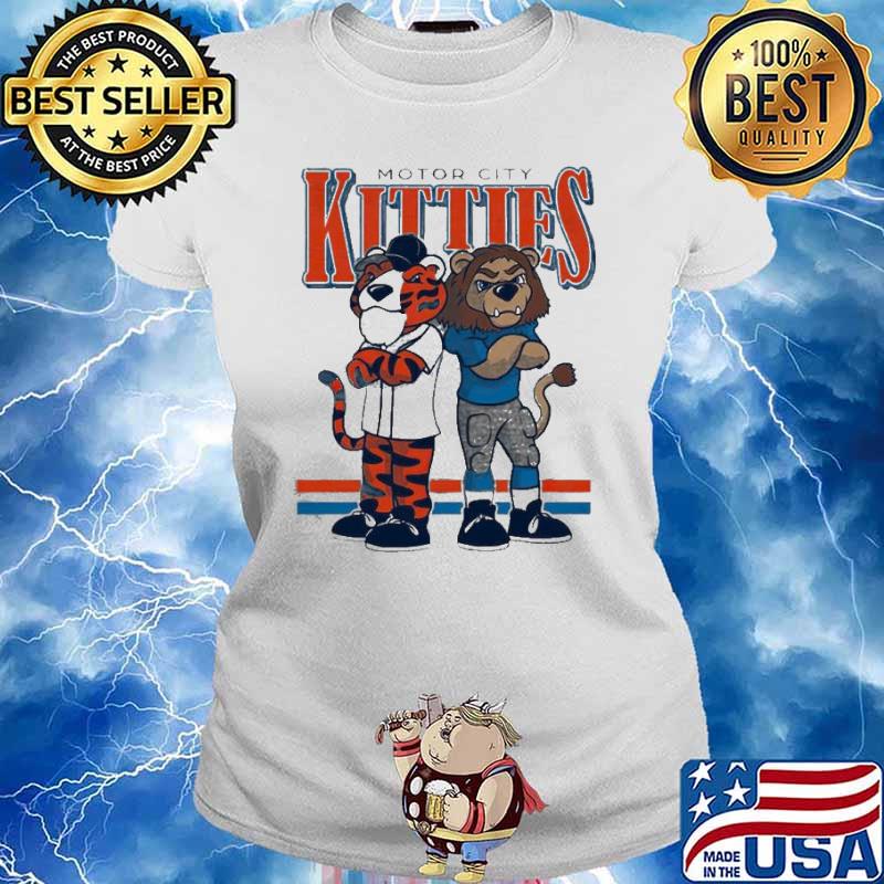 Top motor city kitties mastcot s Ladies tee