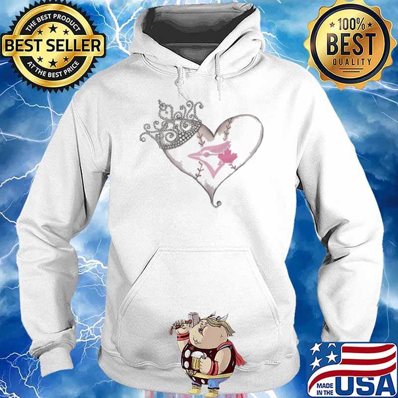 Toronto Blue Jays heart love diamond s Hoodie