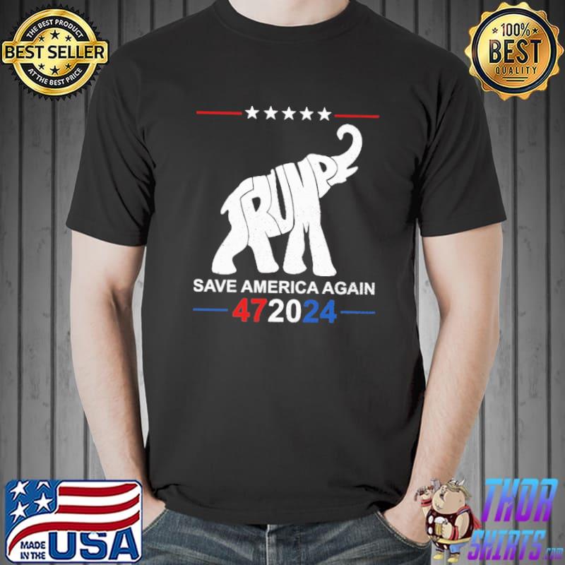 Trump save America again 472024 shirt
