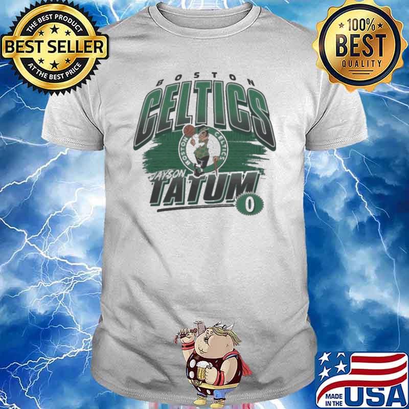 Boston Celtics Nba Player Jayson Tatum '47 Franklin Shirt